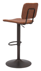Holden Bar Chair Vintage Brown & Dark Bronze