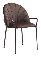 Kurt Dining Chair (Set of 2) Dark Brown