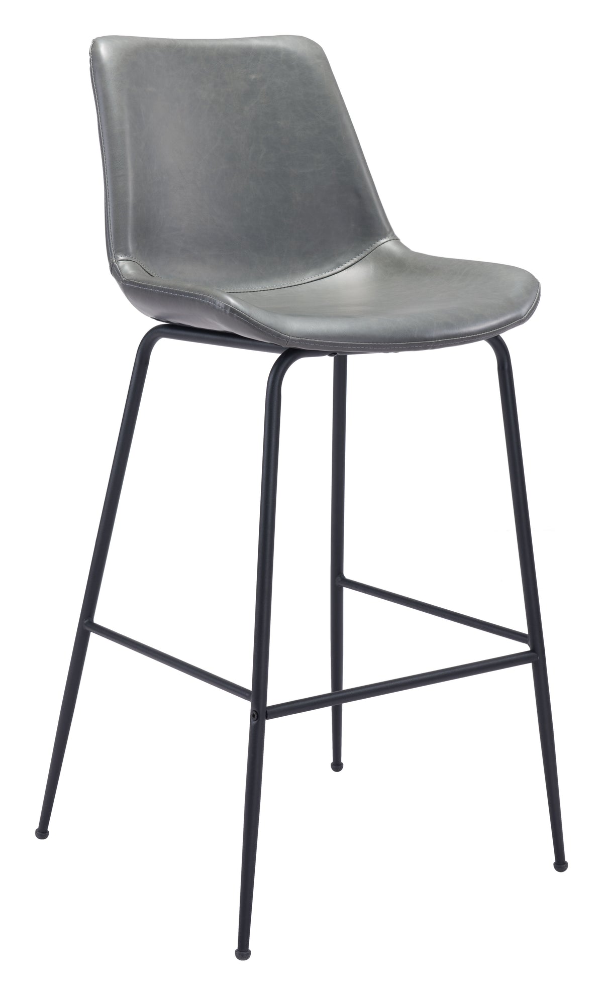 Byron Bar Chair Gray