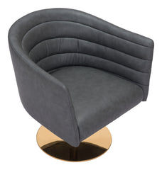 Justin Accent Chair Gray