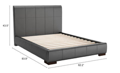 Amelie Full Bed Black