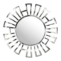 Calmar Round Mirror Aluminum