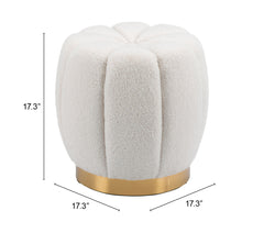 Napa Ottoman Ivory