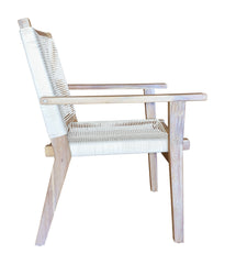 North Port Dining Chair (Set of 2) White Wash & White