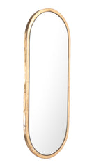 Oval Gold Mirror Gold